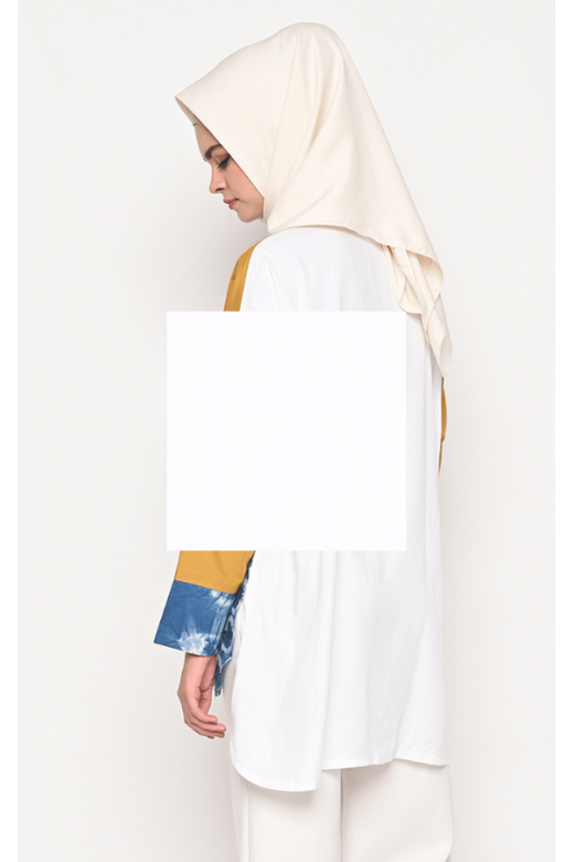 Ersa Blouse Shibori Saffron